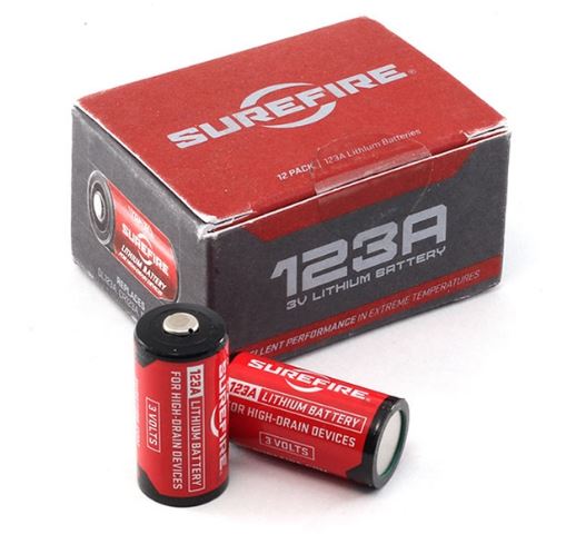Surefire 123A Batteries 12st